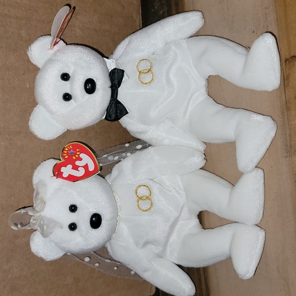 Ty Other - Ty Beanie Babies Mr. And Mrs. Bears